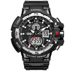 SMAEL 1376C Casual Waterproof Men's LED Digital Sports Watch