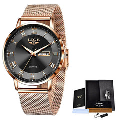Ladies Ultra-Thin Classic Waterproof Quartz Watch