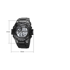 SKMEI 1759 Men's Casual 100M Waterproof Digital Sports Watch