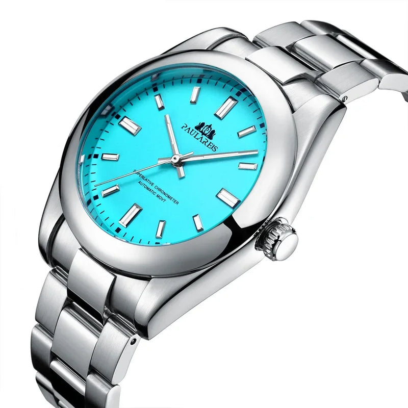 Mechanical Stainless Steel Automatic Watch for Men