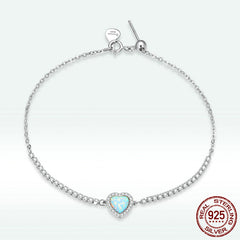 Love Heart-Shaped Luxurious Women's Bracelet