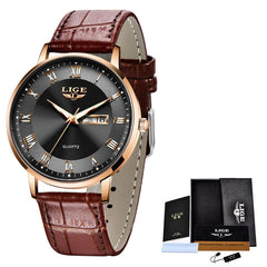 Ladies Ultra-Thin Classic Waterproof Quartz Watch