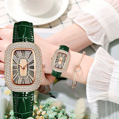 Women's Little Dove Egg Diamond Stars Watch