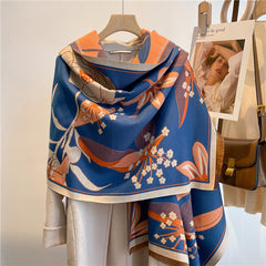 Luxury Winter Cute Cashmere Scarf Shawl for Women
