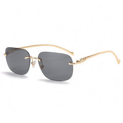 Unisex Square Leopard Head Fashion Trend Sunglasses
