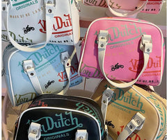 Women's Crossbody Graffiti Shopping Bag