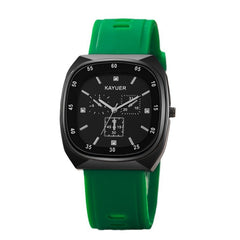 Fashionable Women's Quartz Wristwatch with Silicone Strap