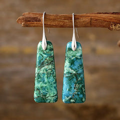Copper Natural Stone Earrings for Women