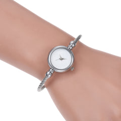 Ladies Chic Style Wire Rope Bracelet Watch