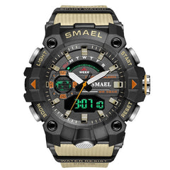 SMAEL 8040 Military Men's Sport Waterproof LED Digital Wristwatch