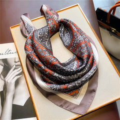 Retro Printed Cashew Nuts Style Versatile Temperament Women Scarf