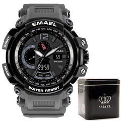 SMAEL 1702 Luxury Men's Digital Sport Waterproof Watch