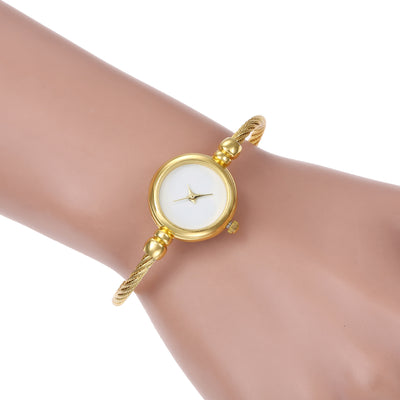 Ladies Chic Style Wire Rope Bracelet Watch