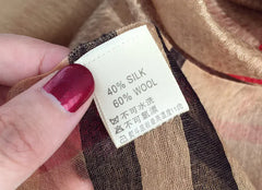 Women's Luxury Silk Shawls Scarf