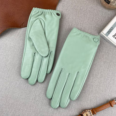 Ladies Spring and Autumn Thin Touch Screen Gloves