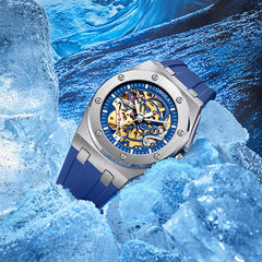 Fully Automatic Mechanical Waterproof Watch for Men