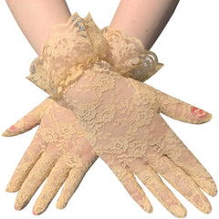 Women's Lace Bridal and Prom Gloves