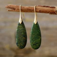 Must-Have Natural Stone Waterdrop Shape Earrings