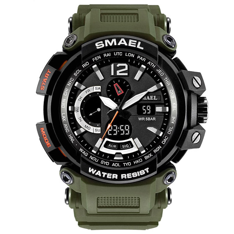 SMAEL 1702 Luxury Men's Digital Sport Waterproof Watch