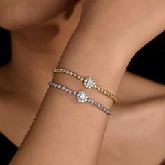 Luxurious S925 Sterling Silver Bracelet for Women