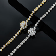 Luxurious S925 Sterling Silver Bracelet for Women