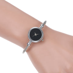 Ladies Chic Style Wire Rope Bracelet Watch