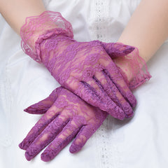 Women's Lace Bridal and Prom Gloves