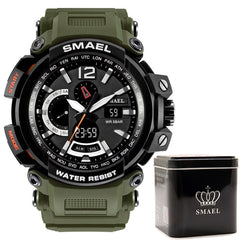 SMAEL 1702 Luxury Men's Digital Sport Waterproof Watch
