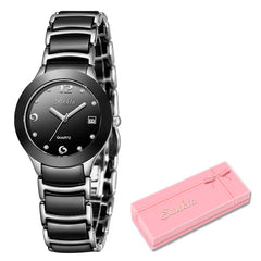 Women's Ceramic Exquisite High-End Waterproof Watch
