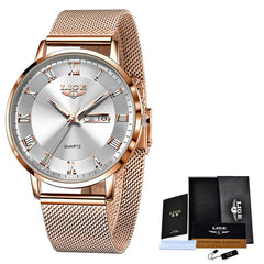 Ladies Ultra-Thin Classic Waterproof Quartz Watch