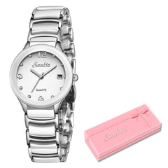 Women's Ceramic Exquisite High-End Waterproof Watch