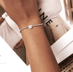 Love Heart-Shaped Luxurious Women's Bracelet