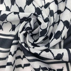 Women's Plaid Print Hijab Scarf