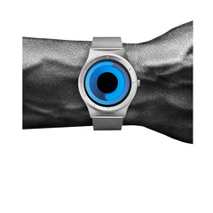 Unisex Creative Fashion Whirlpool No Pointer Couple Wristwatch