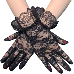 Women's Lace Bridal and Prom Gloves