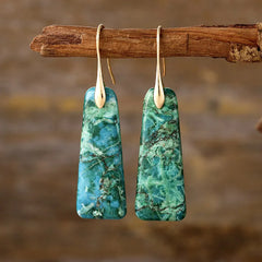 Copper Natural Stone Earrings for Women