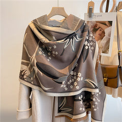 Luxury Winter Cute Cashmere Scarf Shawl for Women