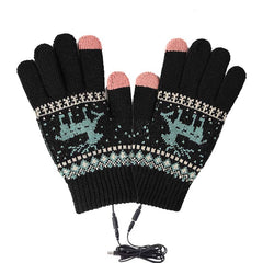 USB Heated Winter Touch Screen Gloves