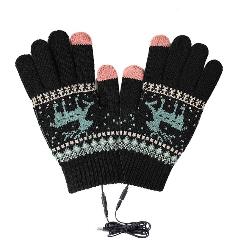 USB Heated Winter Touch Screen Gloves