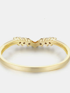 Beautiful Women's 925 Sterling Silver Inlaid Zircon Ring