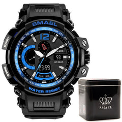 SMAEL 1702 Luxury Men's Digital Sport Waterproof Watch