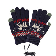 USB Heated Winter Touch Screen Gloves