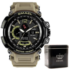 SMAEL 1702 Luxury Men's Digital Sport Waterproof Watch