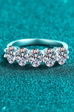 Women's 2.5 Carat Moissanite 925 Sterling Silver Ring