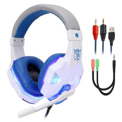 Led Light Wired Gamer Headset