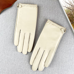 Ladies Spring and Autumn Thin Touch Screen Gloves