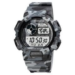 SKMEI 1723 Digital Luminous Display Men Waterproof Wristwatch