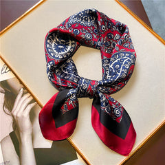 Retro Printed Cashew Nuts Style Versatile Temperament Women Scarf