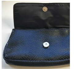 Black Animal Pattern Clutch Bag for Women