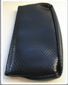 Black Animal Pattern Clutch Bag for Women